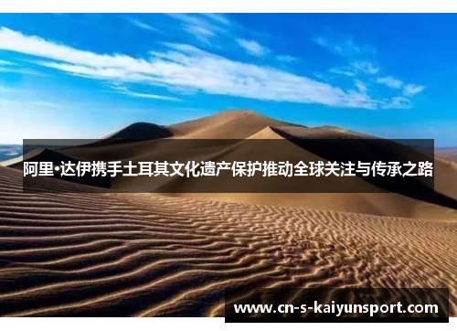 阿里·达伊携手土耳其文化遗产保护推动全球关注与传承之路